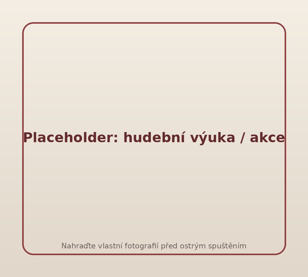 Placeholder fotografie pro stránku Výuka klavíru pro dospělé v Jablonci nad Nisou: hudební výuka, klavír, mikrofon nebo slavnostní doprovod podle tématu stránky